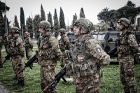 Alla scuola di fanteria di Cesano, Roma