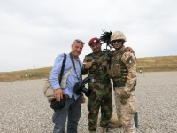 Nel camp Zeravani con i Peshmerga e gli addestratori italiani, Erbil Iraq