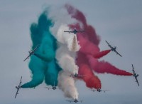 Frecce Tricolori sul Foro Italico