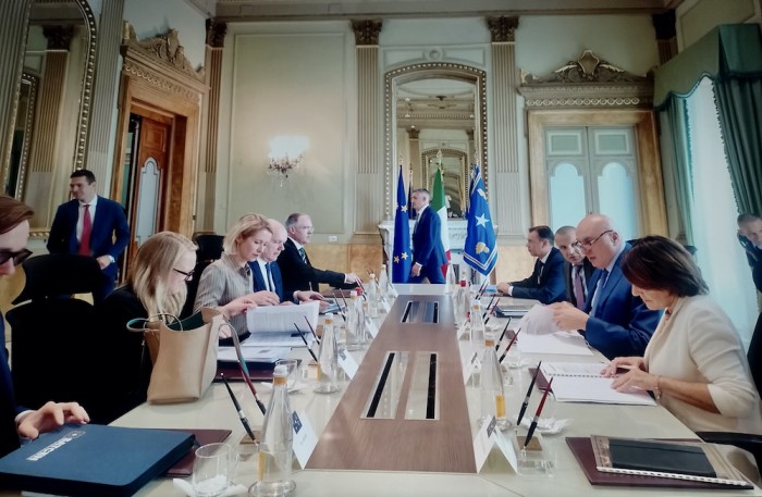 Difesa: Crosetto incontra Kallas