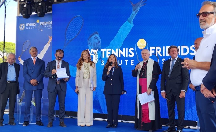 Al ‘’tennis and friends’’ partecipa Isabella Rauti