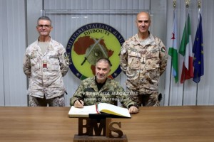 Corno d’Africa: Il Comandante del COVI a Gibuti e Mogadiscio